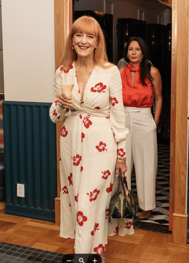 Recipe for Success Foundation founder Gracie Cavnar at the Akris/PaperCity event (Photo by Heather Robards)